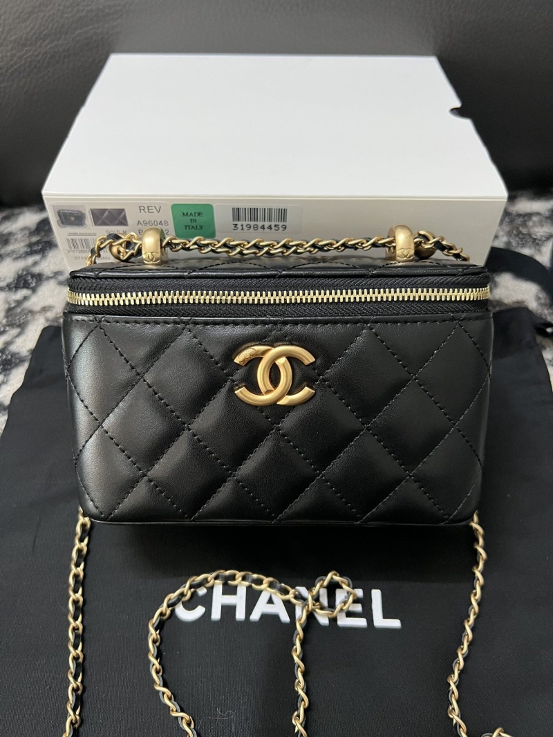 Ch*el cosmetic bags